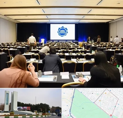 برگزار کننده همایش در بلوار فلسیطین مشهد 