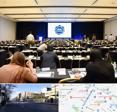 برگزار کننده همایش در خیابان ملاصدرا شیراز 