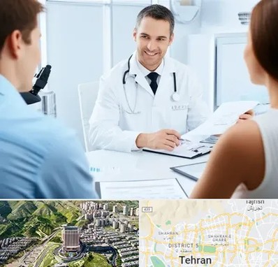 دکتر ناباروری مردان در شمال تهران 