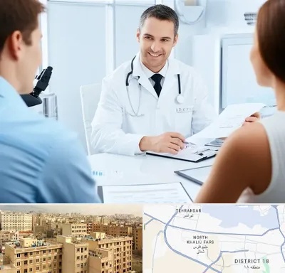 دکتر ناباروری مردان در جنوب غرب تهران
