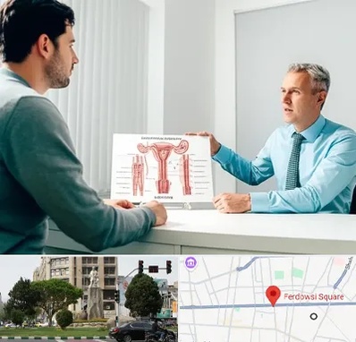 جراح واریکوسل در میدان فردوسی تهران
