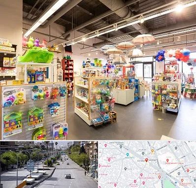 فروشگاه اسباب بازی در خیابان زند شیراز