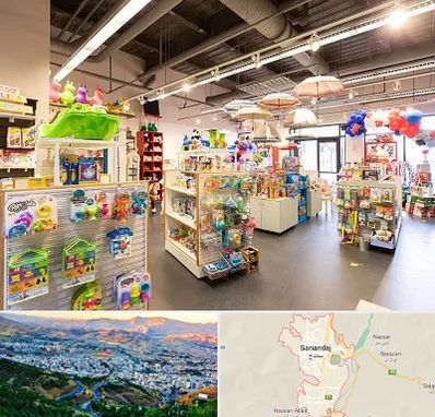 فروشگاه اسباب بازی در سنندج