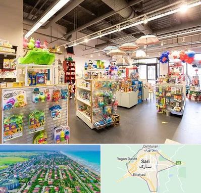 فروشگاه اسباب بازی در ساری