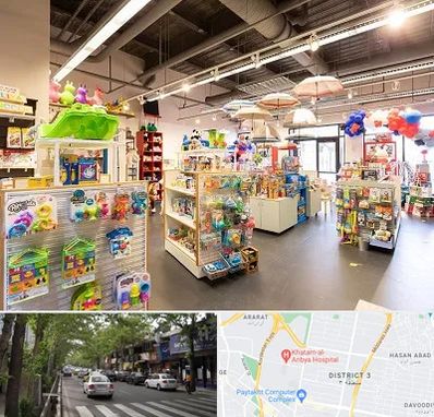 فروشگاه اسباب بازی در ظفر
