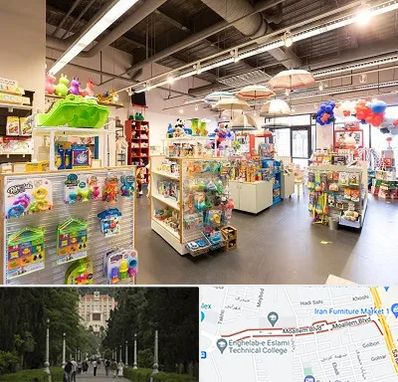 فروشگاه اسباب بازی در بلوار معلم رشت