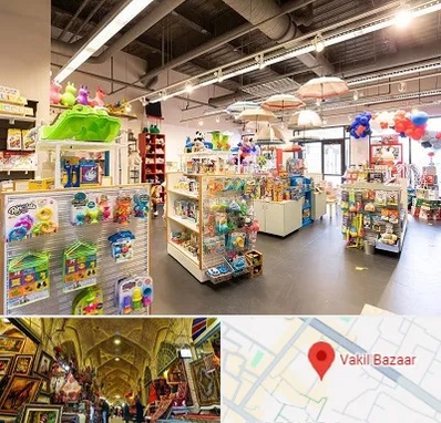 فروشگاه اسباب بازی در بازار وکیل شیراز