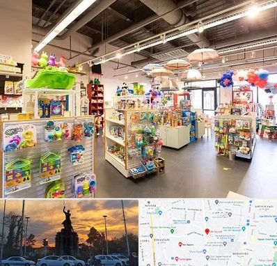 فروشگاه اسباب بازی در میدان حر