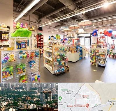 فروشگاه اسباب بازی در عظیمیه کرج