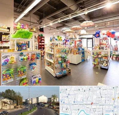 فروشگاه اسباب بازی در ضیابری رشت