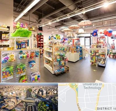 فروشگاه اسباب بازی در استاد معین