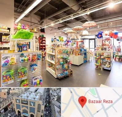فروشگاه اسباب بازی در بازار رضا مشهد