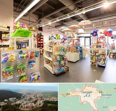 فروشگاه اسباب بازی در گرگان