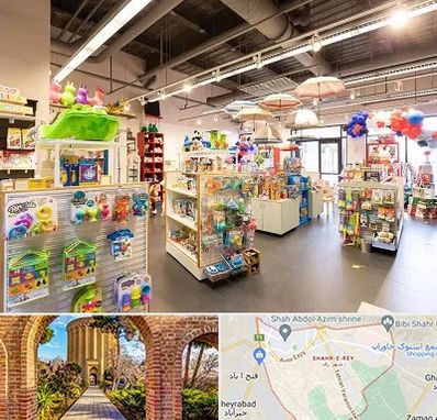 فروشگاه اسباب بازی در شهر ری