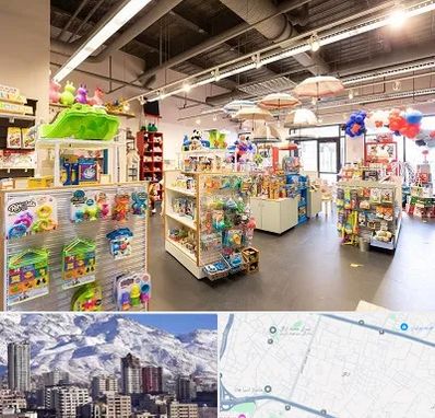 فروشگاه اسباب بازی در ازگل