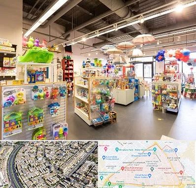 فروشگاه اسباب بازی در شهرک غرب مشهد