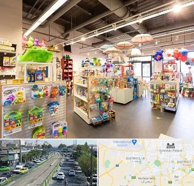 فروشگاه اسباب بازی در جنوب تهران