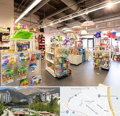 فروشگاه اسباب بازی در شهر زیبا