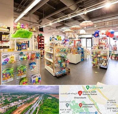 فروشگاه اسباب بازی در قصرالدشت شیراز