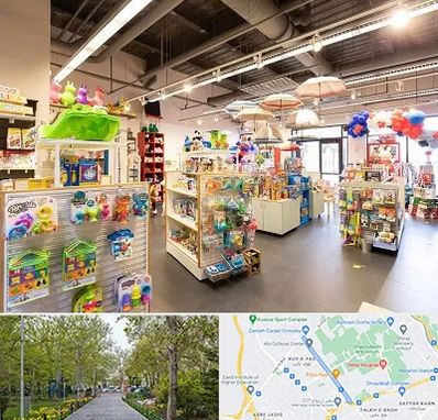 فروشگاه اسباب بازی در قدوسی غربی شیراز