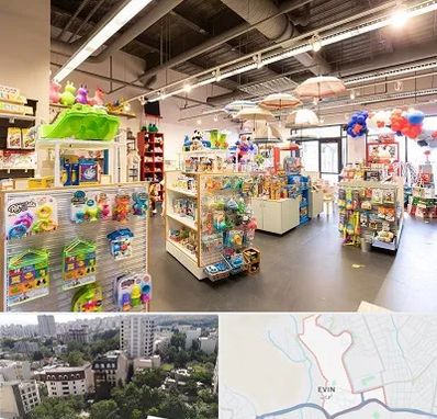 فروشگاه اسباب بازی در اوین