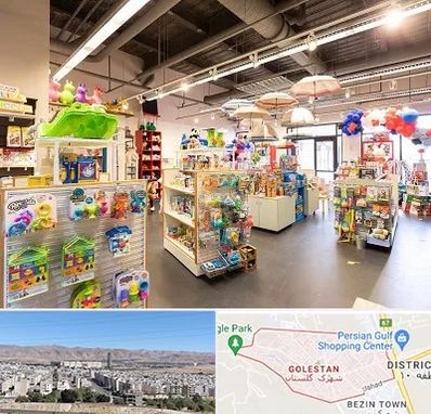 فروشگاه اسباب بازی در شهرک گلستان شیراز