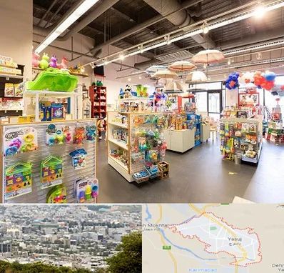 فروشگاه اسباب بازی در یاسوج