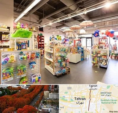 فروشگاه اسباب بازی در ولیعصر