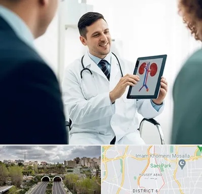 دکتر فوق تخصص سنگ کلیه در یوسف آباد 