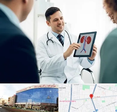 دکتر فوق تخصص سنگ کلیه در نصف راه تبریز 