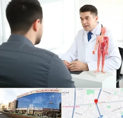 دکتر مشکلات تناسلی مردان در نصف راه تبریز 