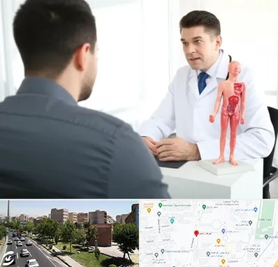 دکتر مشکلات تناسلی مردان در شهرک آزمایش