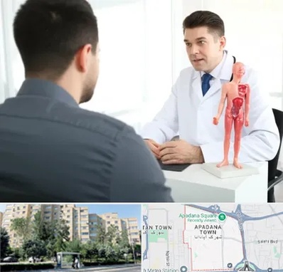 دکتر مشکلات تناسلی مردان در آپادانا