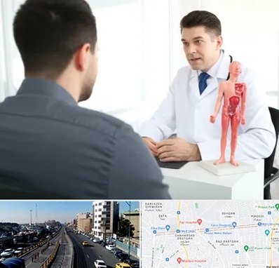 دکتر مشکلات تناسلی مردان در پیروزی 