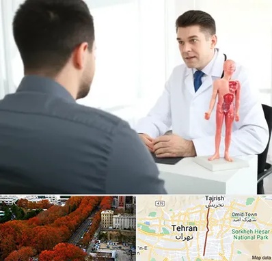 دکتر مشکلات تناسلی مردان در ولیعصر 