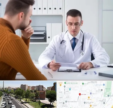 دکتر ناتوانی جنسی مردان در شهرک آزمایش