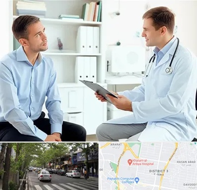 دکتر متخصص اختلال نعوظ در ظفر 