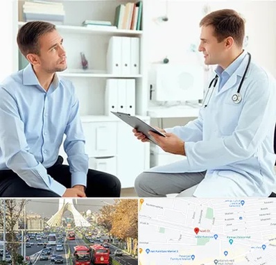 دکتر متخصص اختلال نعوظ در خیابان آزادی