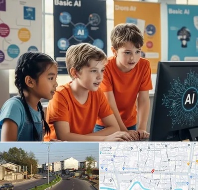 آموزش هوش مصنوعی برای کودکان در ضیابری رشت 