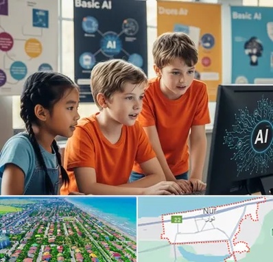 آموزش هوش مصنوعی برای کودکان در نور