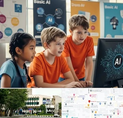 آموزش هوش مصنوعی برای کودکان در طالقانی 