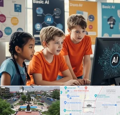 آموزش هوش مصنوعی برای کودکان در بهارستان 
