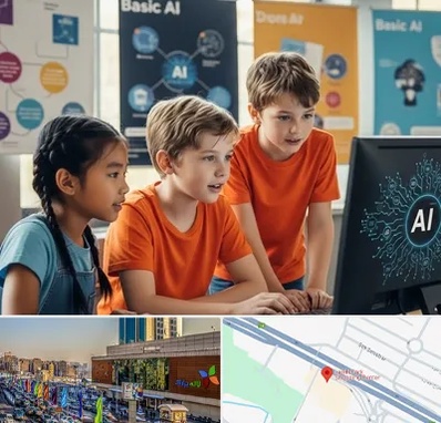 آموزش هوش مصنوعی برای کودکان در لاله پارک تبریز 