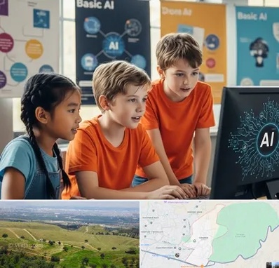 آموزش هوش مصنوعی برای کودکان در سوهانک 