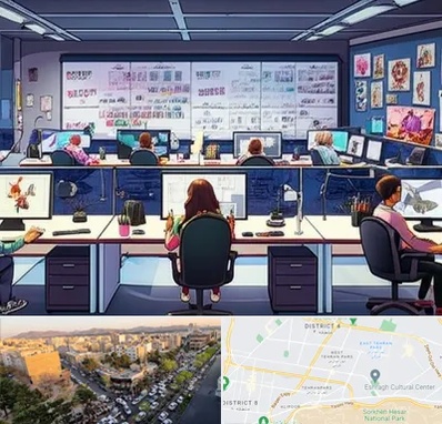 آموزشگاه انیمیشن سازی در تهرانپارس 