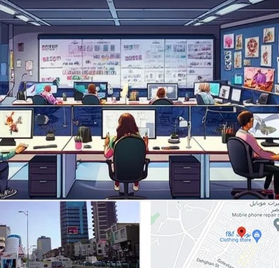 آموزشگاه انیمیشن سازی در چهارراه طالقانی کرج 