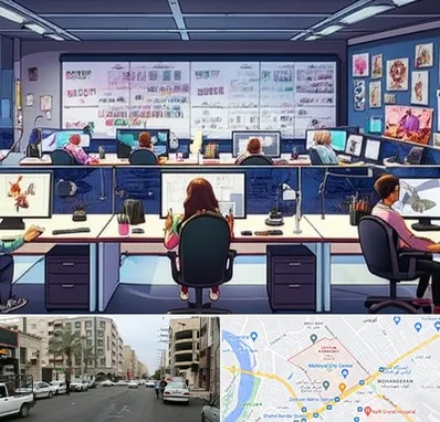 آموزشگاه انیمیشن سازی در زیتون کارمندی اهواز 