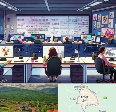 آموزشگاه انیمیشن سازی در آمل