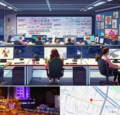 آموزشگاه انیمیشن سازی در آبرسان تبریز 