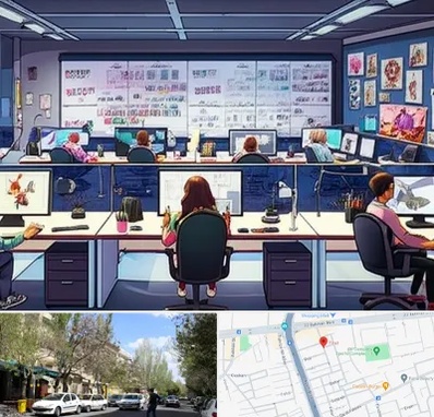 آموزشگاه انیمیشن سازی در کوی فیروز تبریز 